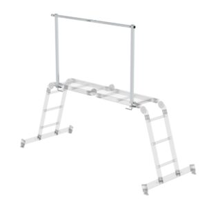 Günzburger Steigtechnik Aluminium-Geländer anklemmbar für Bestell-Nr. 031310, 031312 und 031314