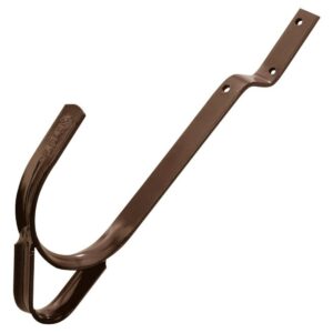 Günzburger Steigtechnik Dachhaken für Biberziegel Braun pulverbeschichtet