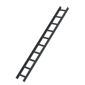 Günzburger Steigtechnik Dachleiter Anthrazitgrau 10 Sprossen