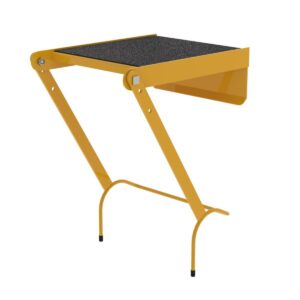 Günzburger Steigtechnik Einhängepodest R13 für Sprossenleitern RAL 1021