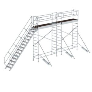 Günzburger Steigtechnik Enteisungsgerüst in Modulbauweise, stationär