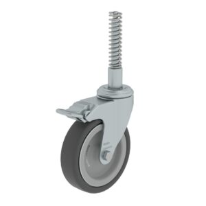 Günzburger Steigtechnik Federrolle für Podesttreppen mit Feststeller