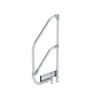 Günzburger Steigtechnik Geländer einseitig für Arbeitspodest fahrbar einseitig 2 Stufen