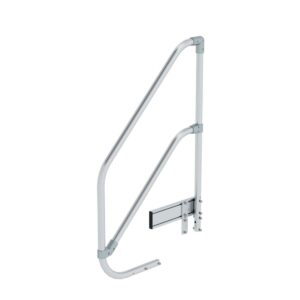 Günzburger Steigtechnik Geländer einseitig für Arbeitspodest fahrbar einseitig 3 Stufen