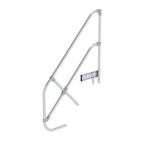 Günzburger Steigtechnik Geländer einseitig für Arbeitspodest fahrbar einseitig 5 Stufen