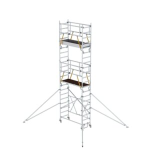 Günzburger Steigtechnik Klappgerüst SG 0,75 x 1,80 m mit Ausleger Plattformhöhe 5,16 m