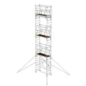 Günzburger Steigtechnik Klappgerüst SG 0,75 x 1,80 m mit Ausleger Plattformhöhe 7,12 m