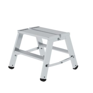 Günzburger Steigtechnik Klapppodest beidseitig begehbar 2x2 Stufen