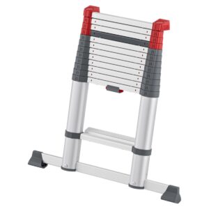 Günzburger Steigtechnik ML Stufen-Teleskopleiter 13 Stufen