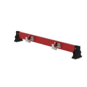 Günzburger Steigtechnik Nachrüst-Traverse mit nivello 0,93 m für GFK-Leitern Für Holmhöhe 58 mm