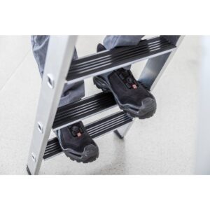 Das richtige Gewächshaus - problemlos und komfortabel 6 Günzburger Steigtechnik Nachrüstsatz clip-step relax für Stufen-Stehleiter einseitig begehbar 6 Trittauflagen