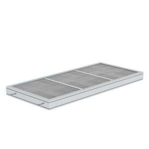 Günzburger Steigtechnik Plattform Stahl-Gitterrost Plattformlänge 1870 mm