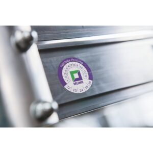 Günzburger Steigtechnik Prüfplakette 40 x 40 mm