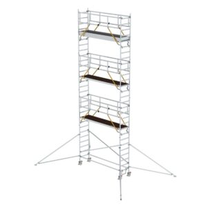 Günzburger Steigtechnik Rollgerüst SG 0,75 x 3,0 m mit Ausleger Plattformhöhe 7,55 m