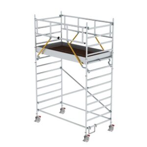 Günzburger Steigtechnik Rollgerüst SG 1,35 x 2,45 m mit Doppel-Plattform Plattformhöhe 3,07 m