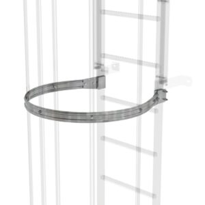 Günzburger Steigtechnik Rückenschutzbügel Ø 700 mm komplett mit Montagesatz