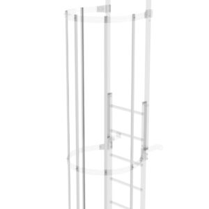 Günzburger Steigtechnik Rückenschutzstrebe 3.000mm lang Stahl verzinkt