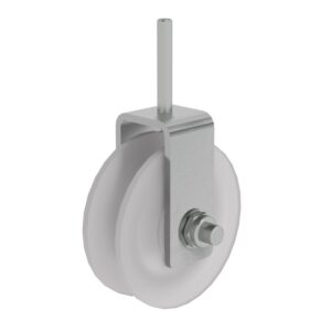 Günzburger Steigtechnik Seilrolle für 2- und 3-teilige Seilzugleitern