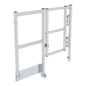 Günzburger Steigtechnik Sicherungstüre stirnseitig Aufsteckrahmen 1,35