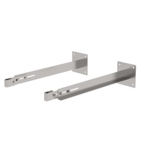 Günzburger Steigtechnik Sonderwandhalter, Verstellbereich 800-900mm, Edelstahl