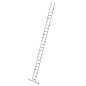 Günzburger Steigtechnik Sprossen-Anlegeleiter SprossenSafe R 13 mit Standard-Traverse 24 Sprossen