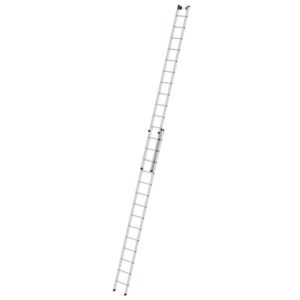 Günzburger Steigtechnik Sprossen-Schiebeleiter 2-teilig ohne Traverse 2x14 Sprossen