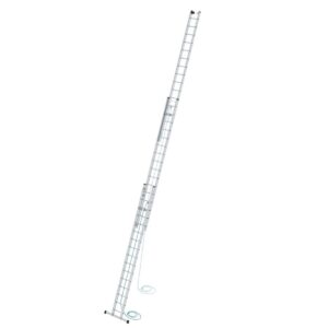 Günzburger Steigtechnik Sprossen-Seilzugleiter 3-teilig mit Standard-Traverse 3x16 Sprossen