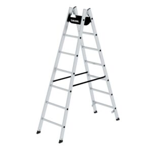 Günzburger Steigtechnik Sprossen-Stehleiter 2x7 Sprossen