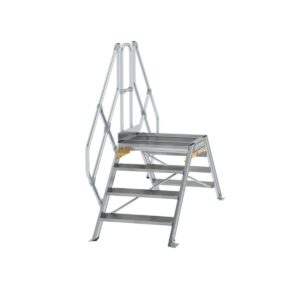 Günzburger Steigtechnik Überstieg 45° Stufenbreite 800 mm 4 Stufen