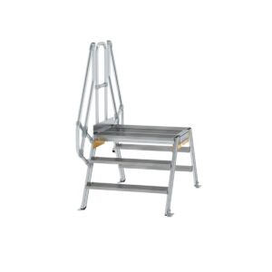 Günzburger Steigtechnik Überstieg 60° Stufenbreite 1000 mm 3 Stufen