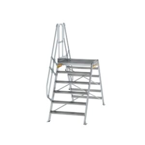 Günzburger Steigtechnik Überstieg 60° Stufenbreite 1000 mm 6 Stufen