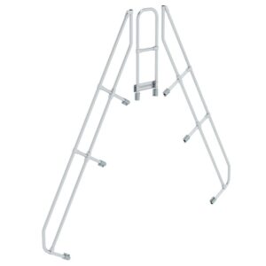 Günzburger Steigtechnik Zweiter Handlauf für Überstieg 60° 10 Stufen