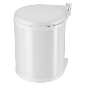 Hailo Compact-Box M - Einbaumülleimer weiß Der kompakte Einbau-Mülleimer mit viel Volumen und dem einzigartigen Deckel-Lift-System.