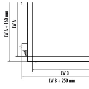 Hailo Professional HS 8 ECO Kl. D 400 KN / 600x600