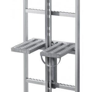 Hailo Professional Ruhepodest 2-tlg. klappbar zur Leitermontage 1.4301