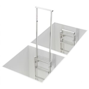 Hailo Professional Zweiholm-Einstiegshilfe LW 400 1.4571