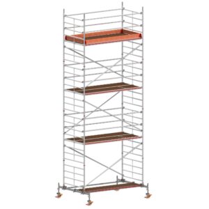 Das richtige Gewächshaus - problemlos und komfortabel 11 Hymer Fahrgerüst mit Fahrtraverse Bühnenlänge 2,95 m, Rahmenteilbreite 1,50 m, Reichhöhe 4,60 m