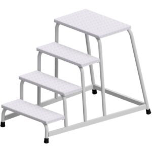 Hymer Maschinentritt - Duett-Riffelblech (R10) 4 Stufen