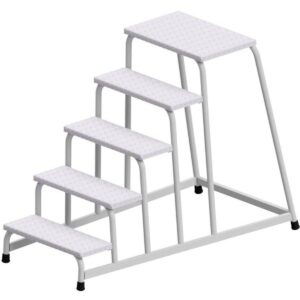 Hymer Maschinentritt - Duett-Riffelblech (R10) 5 Stufen