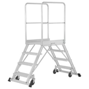 Hymer Podesttreppe fahrbar, beidseitig begehbar 2x4