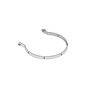 Hymer Rückenschutzring für Ausstieg, schmal, Alu