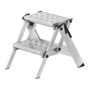 Hymer Sicherheitstreppe mit geriffeltem Aluminiumbelag 2 Stufen