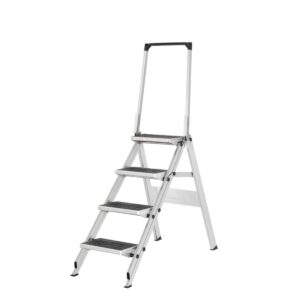 Hymer Sicherheitstreppe mit Gummibelag und Bügel 4 Stufen