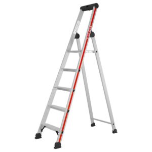 Hymer Stufenstehleiter mit Plattform - 4126 5 Stufen