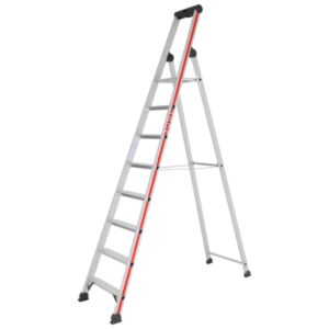 Hymer Stufenstehleiter mit Plattform, einseitig begehbar 8