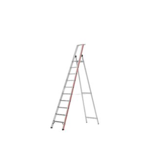 Hymer Stufenstehleiter R13 mit Plattform, einseitig begehbar 10