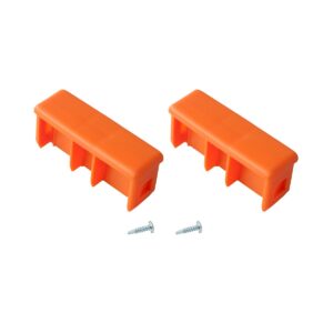 Krause MONTO Kopfstopfen, 77x25 mm orange (Paar)