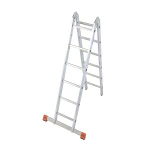 Krause MONTO Sprossen-Gelenk-DoppelLeiter - TriMatic 2x6 Sprossen
