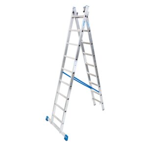 Krause STABILO Sprossen-MehrzweckLeiter 2x9 Sprossen