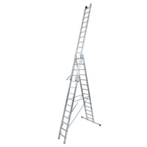 Krause STABILO Sprossen-VielzweckLeiter, treppengängig 3x14 Sprossen